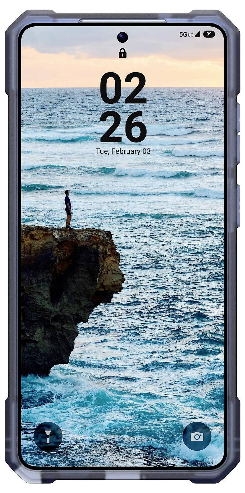 Urban Armor Gear Essential Case Samsung Galaxy S26 Ultra Blau MagSafe kompatibel, mit Magnet-Modul 214532114151