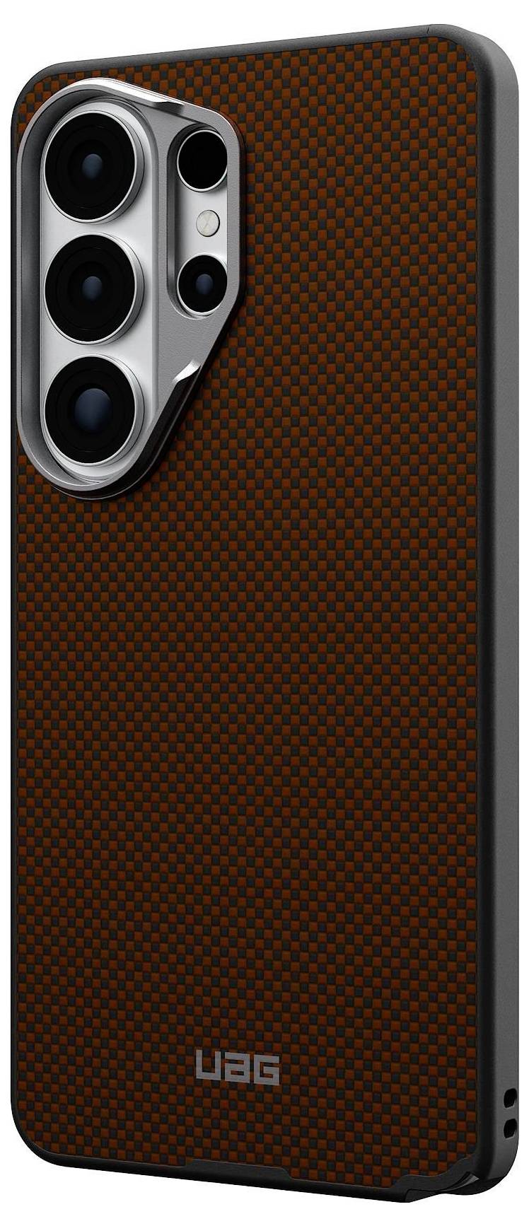 Urban Armor Gear FIBR ARMR Case Samsung Galaxy S26 Ultra Orange, Charcoal MagSafe kompatibel, mit Magnet-Modul 214545119732