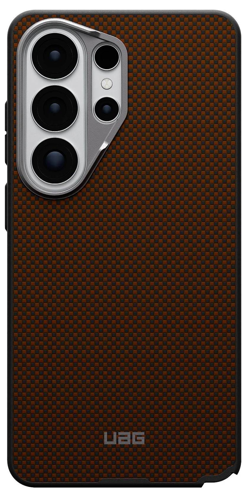 Urban Armor Gear FIBR ARMR Case Samsung Galaxy S26 Ultra Orange, Charcoal MagSafe kompatibel, mit Magnet-Modul 214545119732