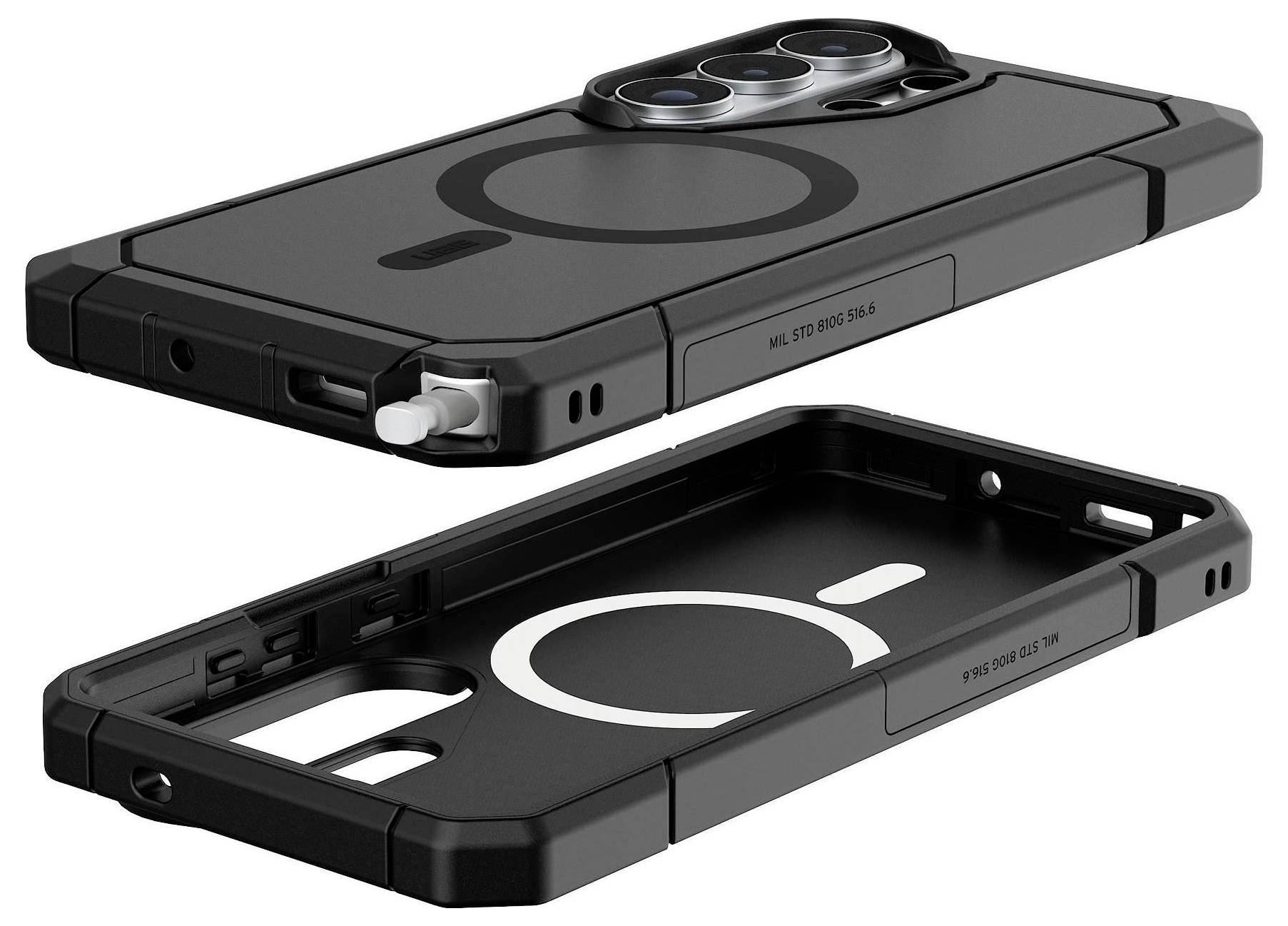 Urban Armor Gear Trooper Case Samsung Galaxy S26 Ultra Schwarz MagSafe kompatibel, mit Magnet-Modul 214546114040