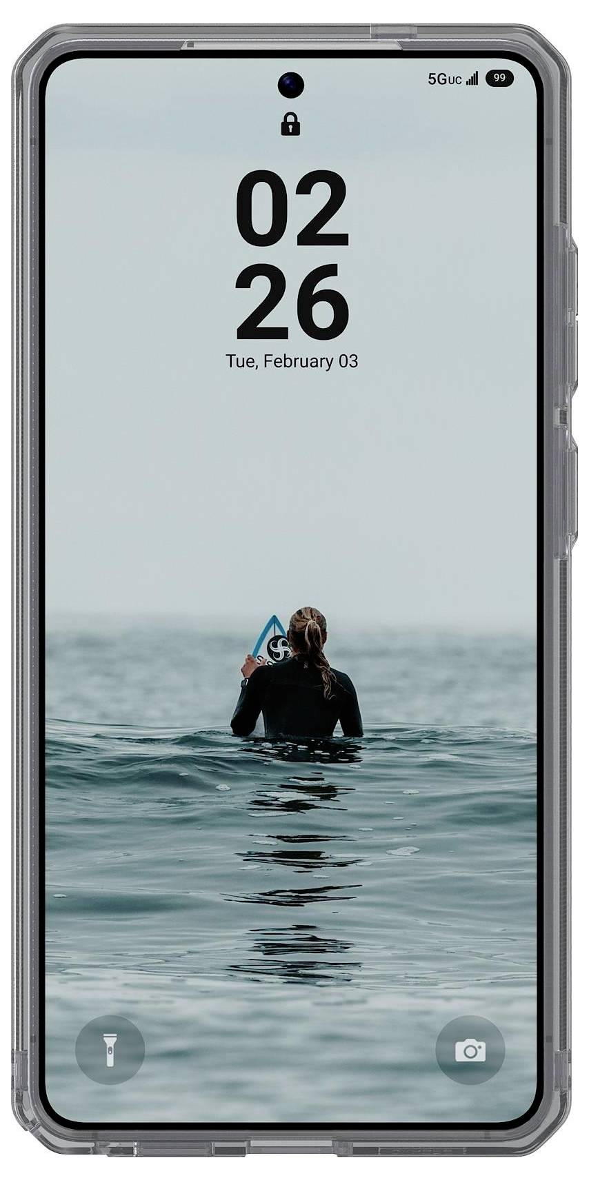 Urban Armor Gear Dot Case Samsung Galaxy S26 Ultra Ice MagSafe kompatibel, mit Magnet-Modul 214547114331