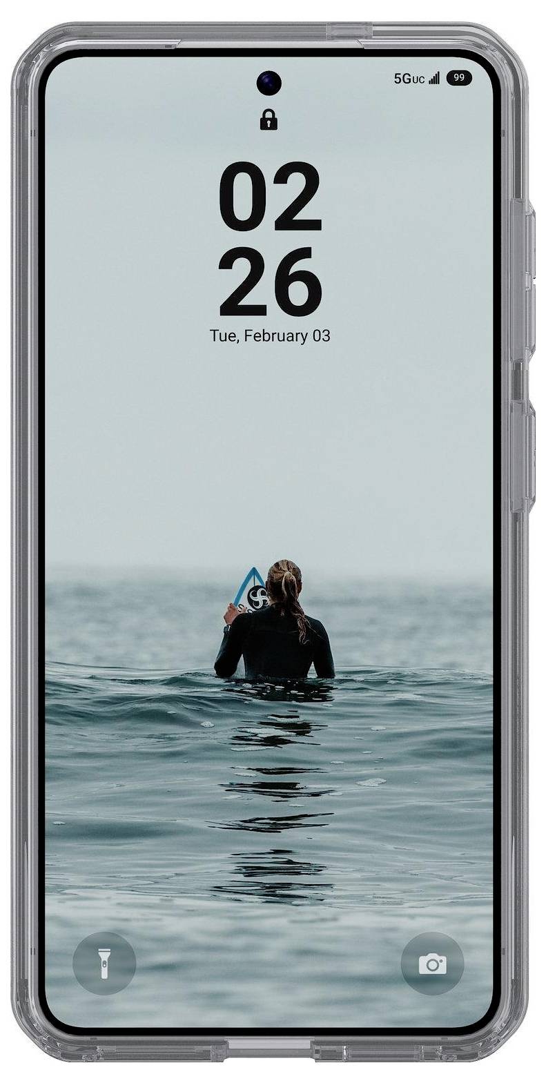 Urban Armor Gear Dot Case Samsung Galaxy S26 Ice MagSafe kompatibel, mit Magnet-Modul 214549114331