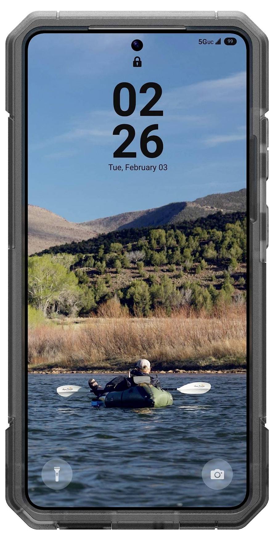 Urban Armor Gear Trooper Case Samsung Galaxy S26 Ultra Asche MagSafe kompatibel, mit Magnet-Modul 214516113131