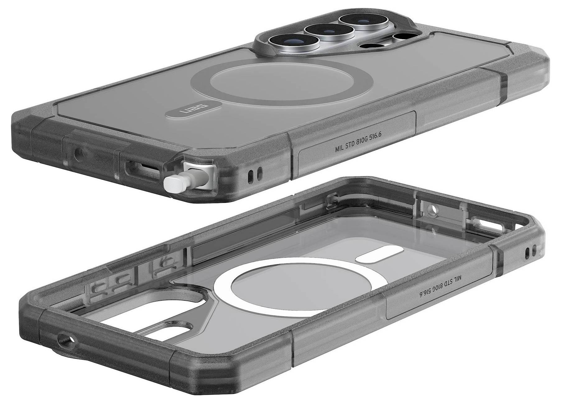 Urban Armor Gear Trooper Case Samsung Galaxy S26 Ultra Asche MagSafe kompatibel, mit Magnet-Modul 214516113131