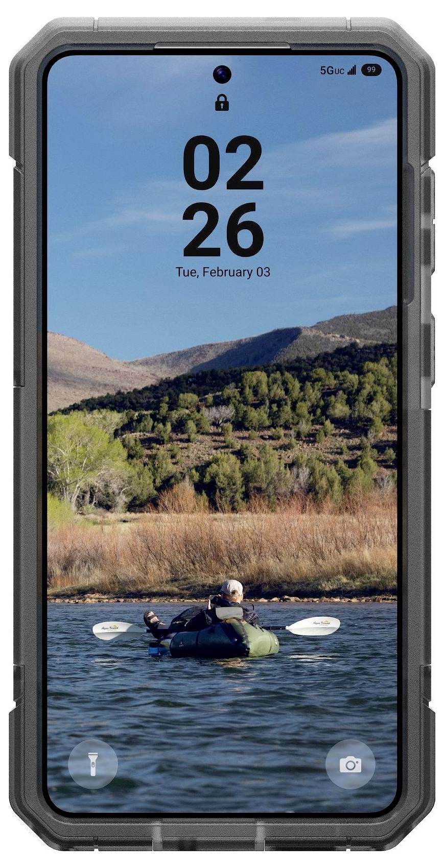 Urban Armor Gear Trooper Case Samsung Galaxy S26+ Asche MagSafe kompatibel, mit Magnet-Modul 214517113131