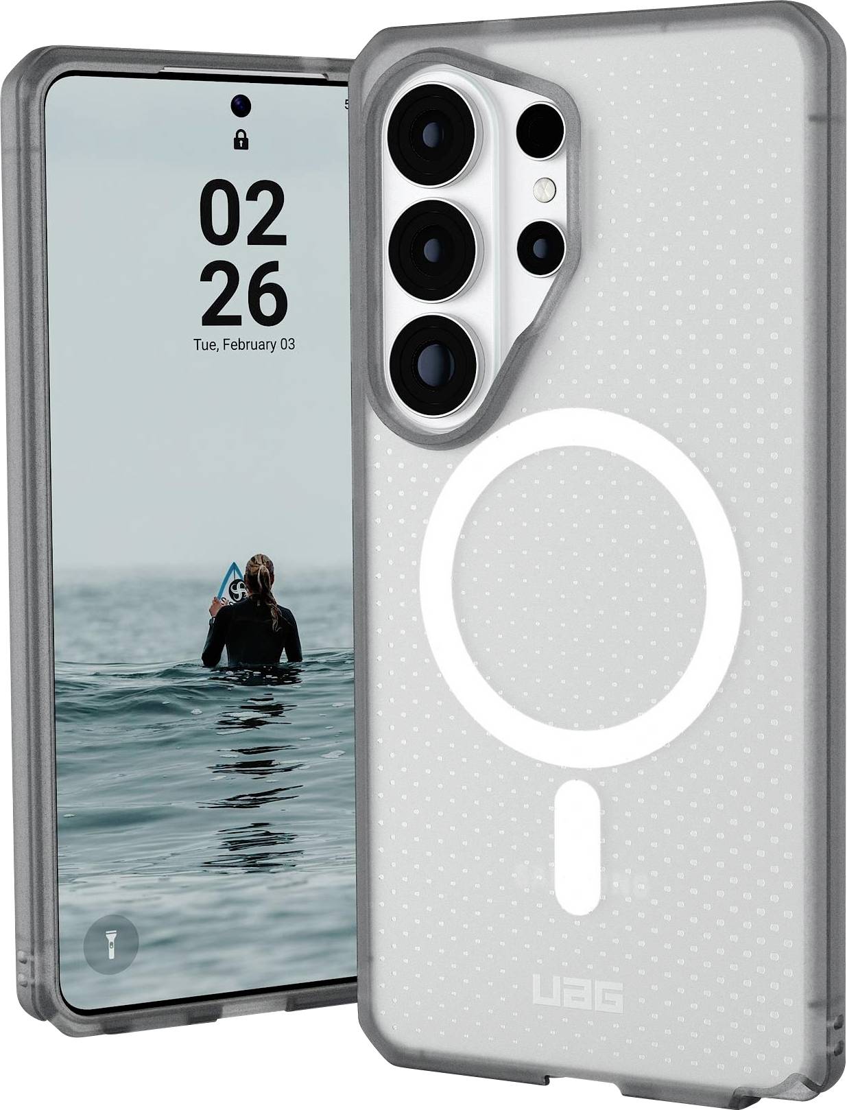 Urban Armor Gear Dot Case Samsung Galaxy S26 Ultra Ice MagSafe kompatibel, mit Magnet-Modul 214519110231