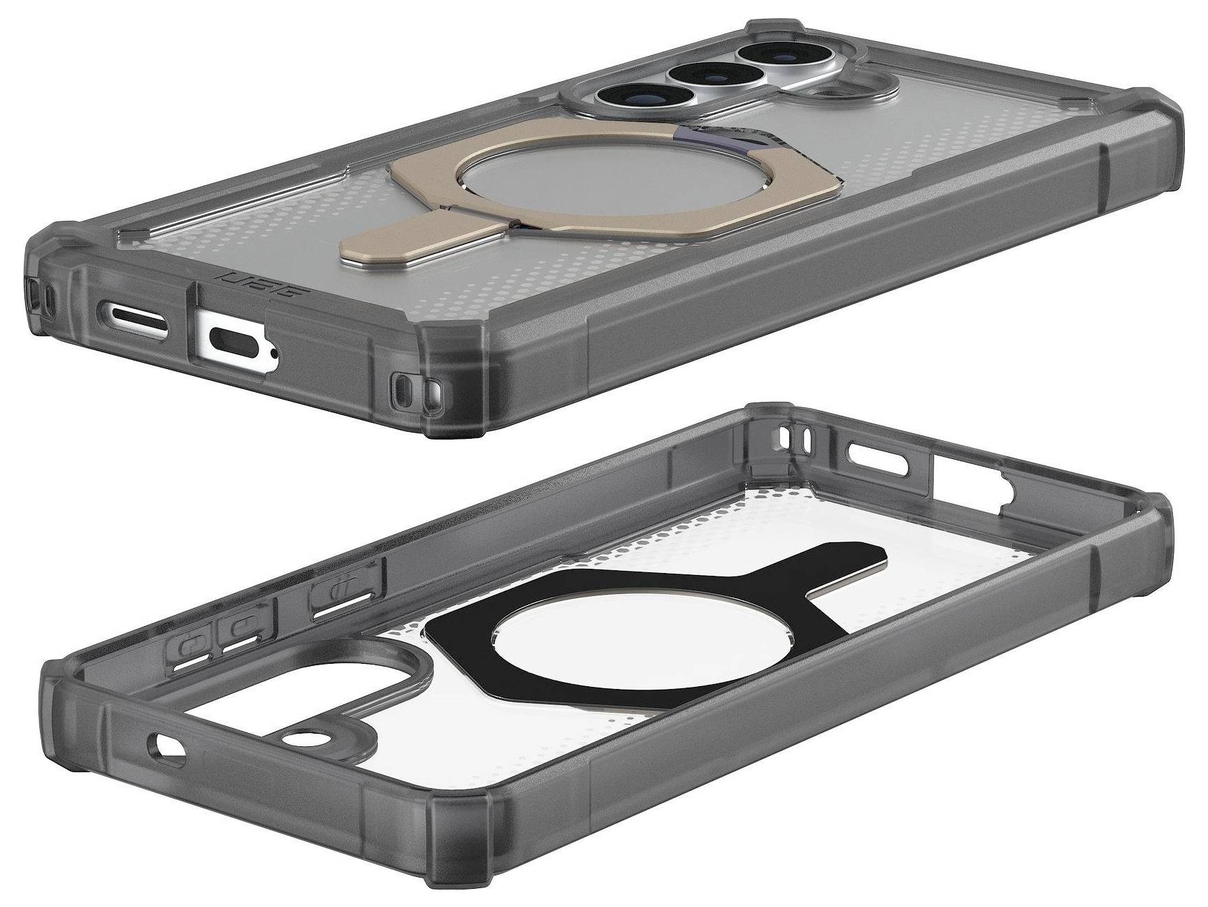 Urban Armor Gear Plasma XTE Case Samsung Galaxy S26+ Asche MagSafe kompatibel, mit Magnet-Modul 214523113136