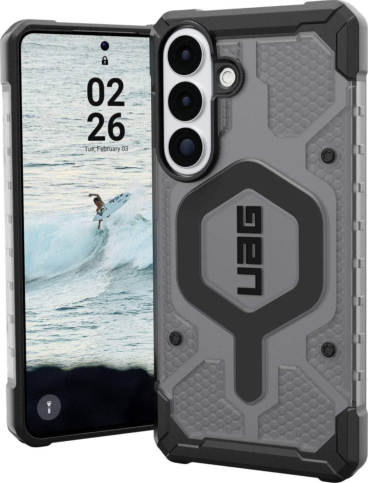 Urban Armor Gear Pathfinder Case Samsung Galaxy S26+ Asche MagSafe kompatibel, mit Magnet-Modul 214527113140