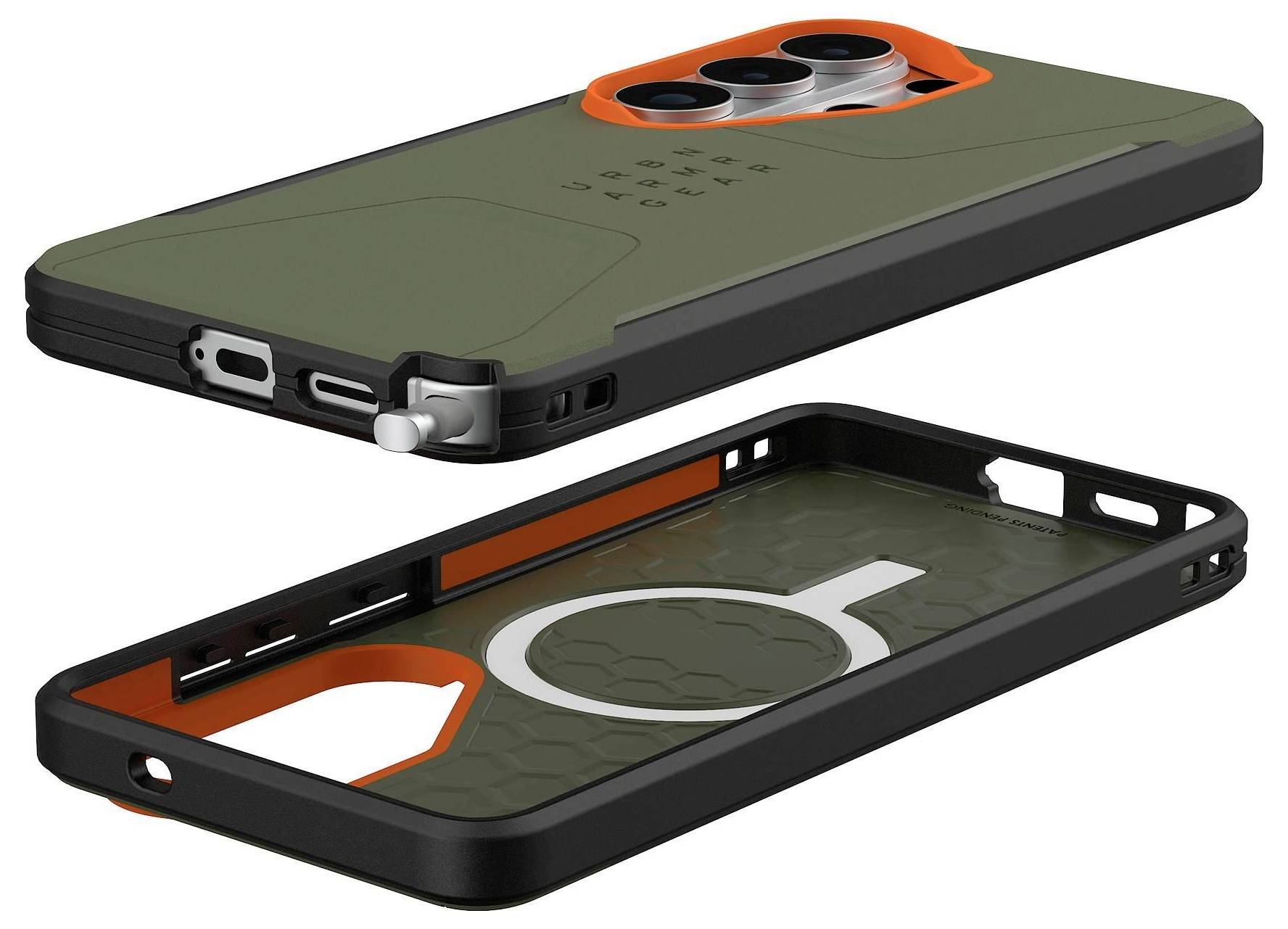 Urban Armor Gear Civilian LT Case Samsung Galaxy S26 Oliv MagSafe kompatibel, mit Magnet-Modul 214535117297