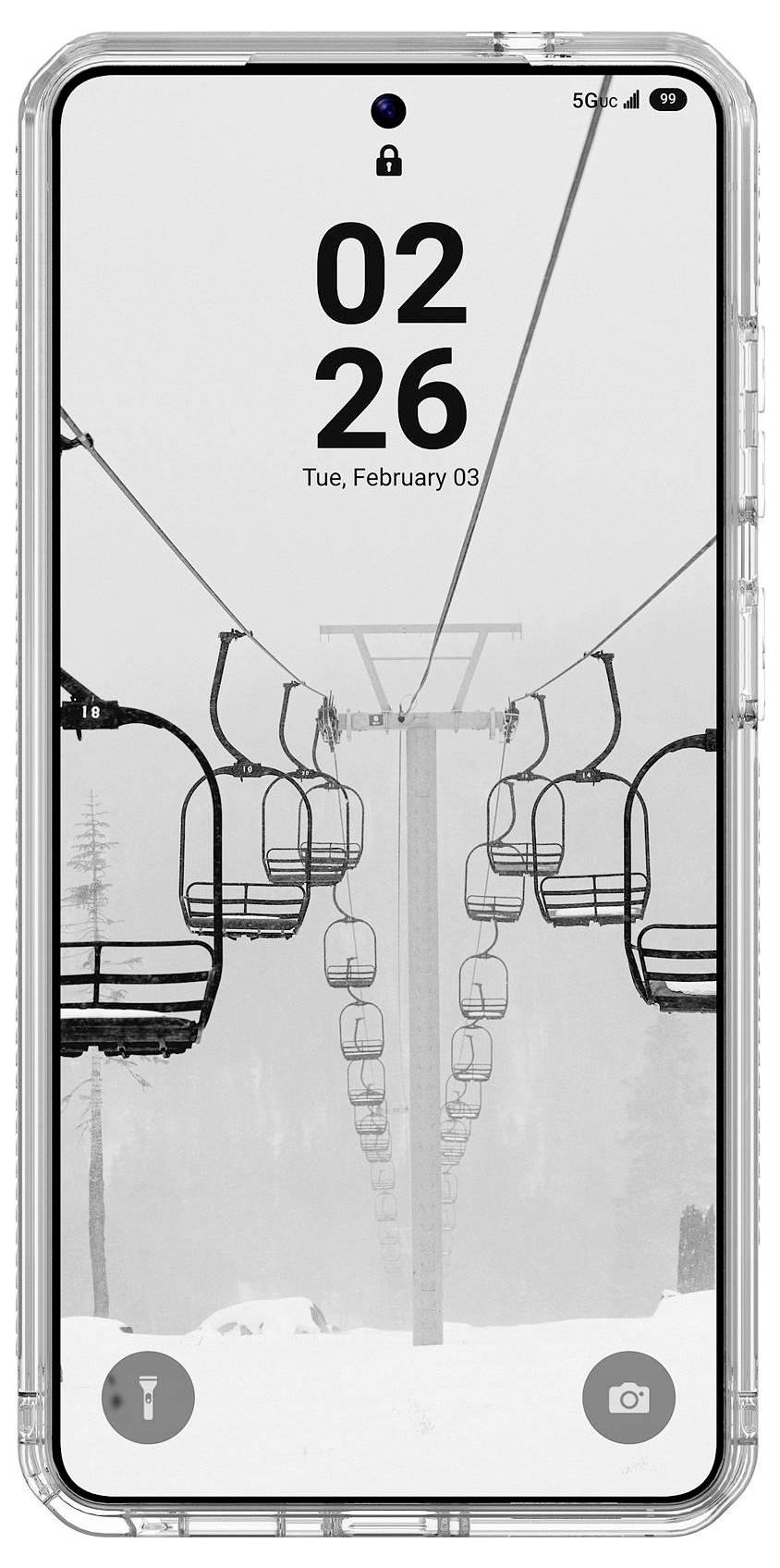 Urban Armor Gear Plyo Case Samsung Galaxy S26 Ultra Ice MagSafe kompatibel, mit Magnet-Modul 214539114333