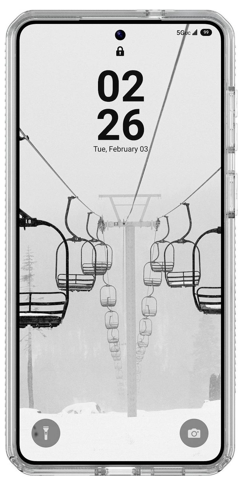 Urban Armor Gear Plyo Case Samsung Galaxy S26+ Ice MagSafe kompatibel, mit Magnet-Modul 214540114333