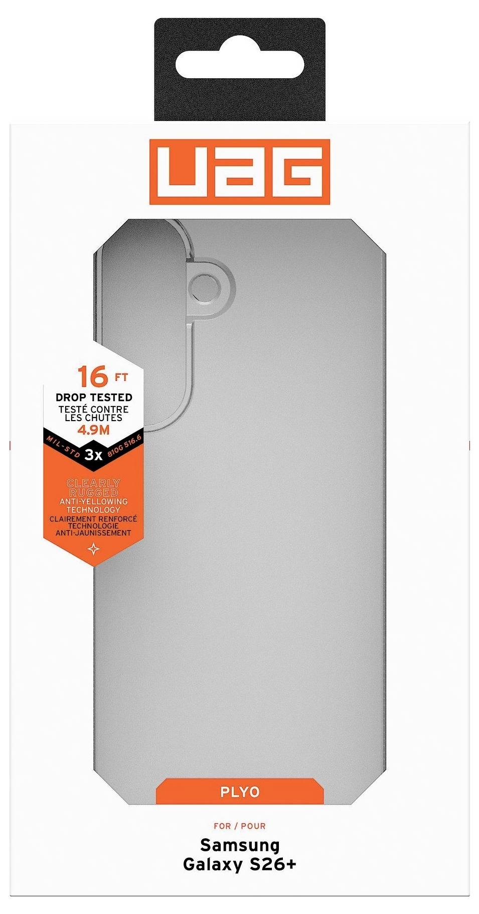 Urban Armor Gear Plyo Case Samsung Galaxy S26+ Ice MagSafe kompatibel, mit Magnet-Modul 214540114333