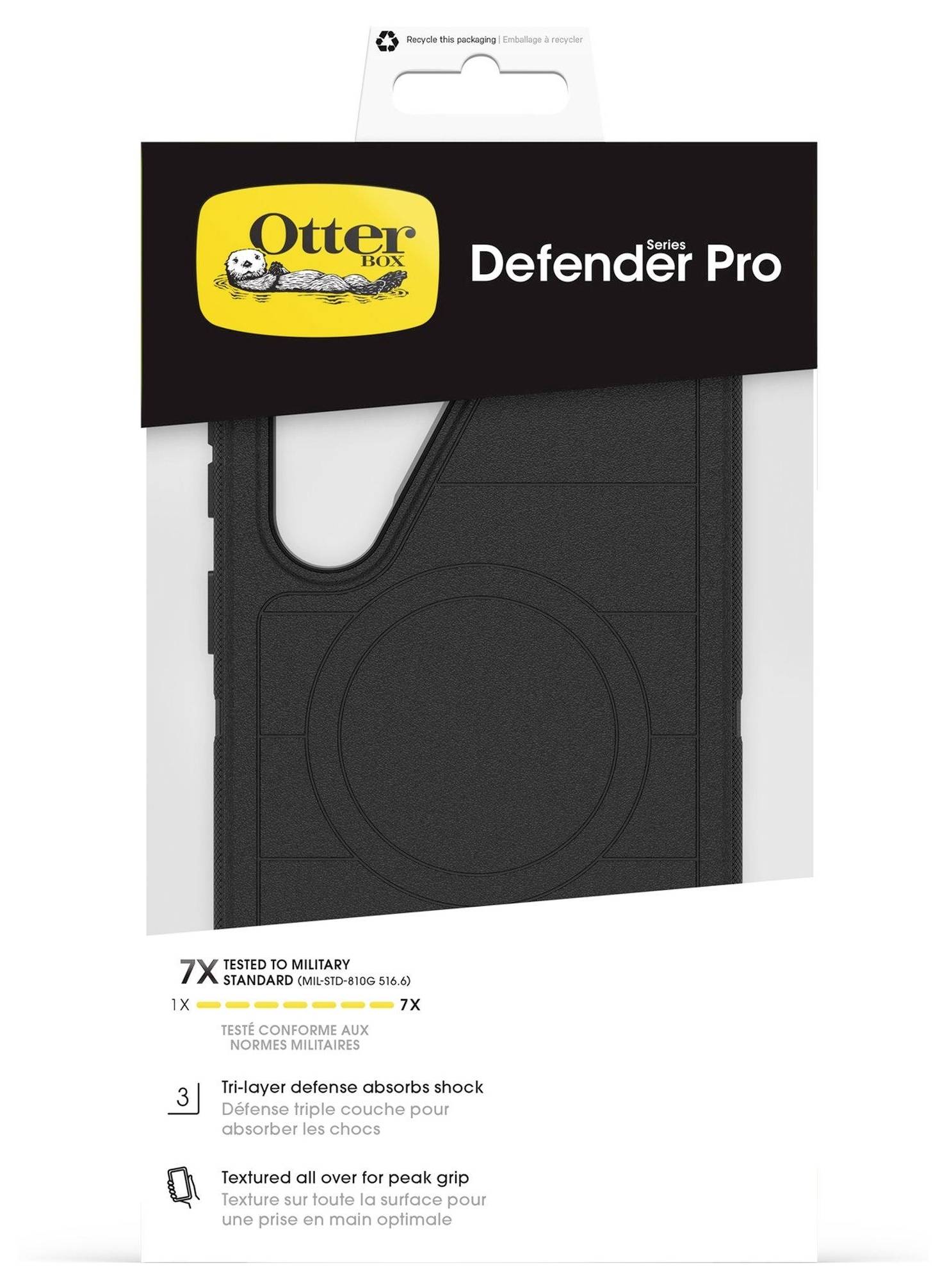 Otterbox Defender Pro Case Samsung Galaxy S26+ Schwarz MagSafe kompatibel, mit Magnet-Modul 77-99858