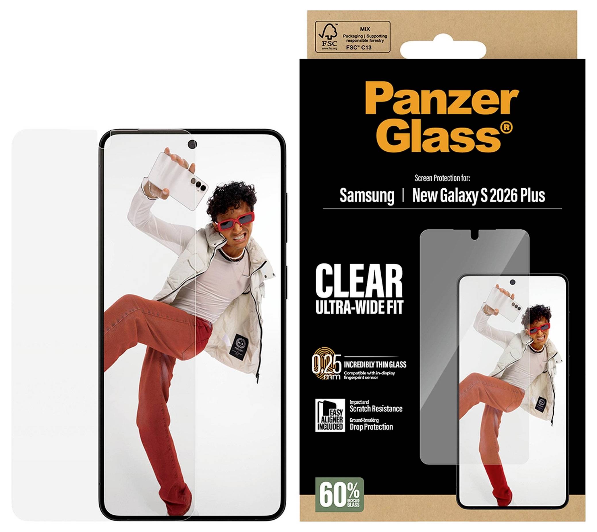 PanzerGlass Displayschutzglas Samsung Galaxy S26+ 1 St. PG64161