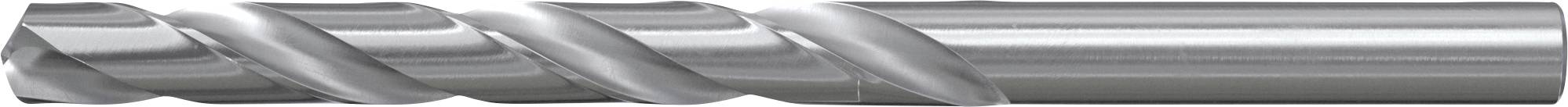Ein glänzendes Metallbohrwerkzeug mit drei Spiralnuten, das zum Schneiden oder Bohren bei Konstruktions- und Fertigungsaufgaben verwendet wird.