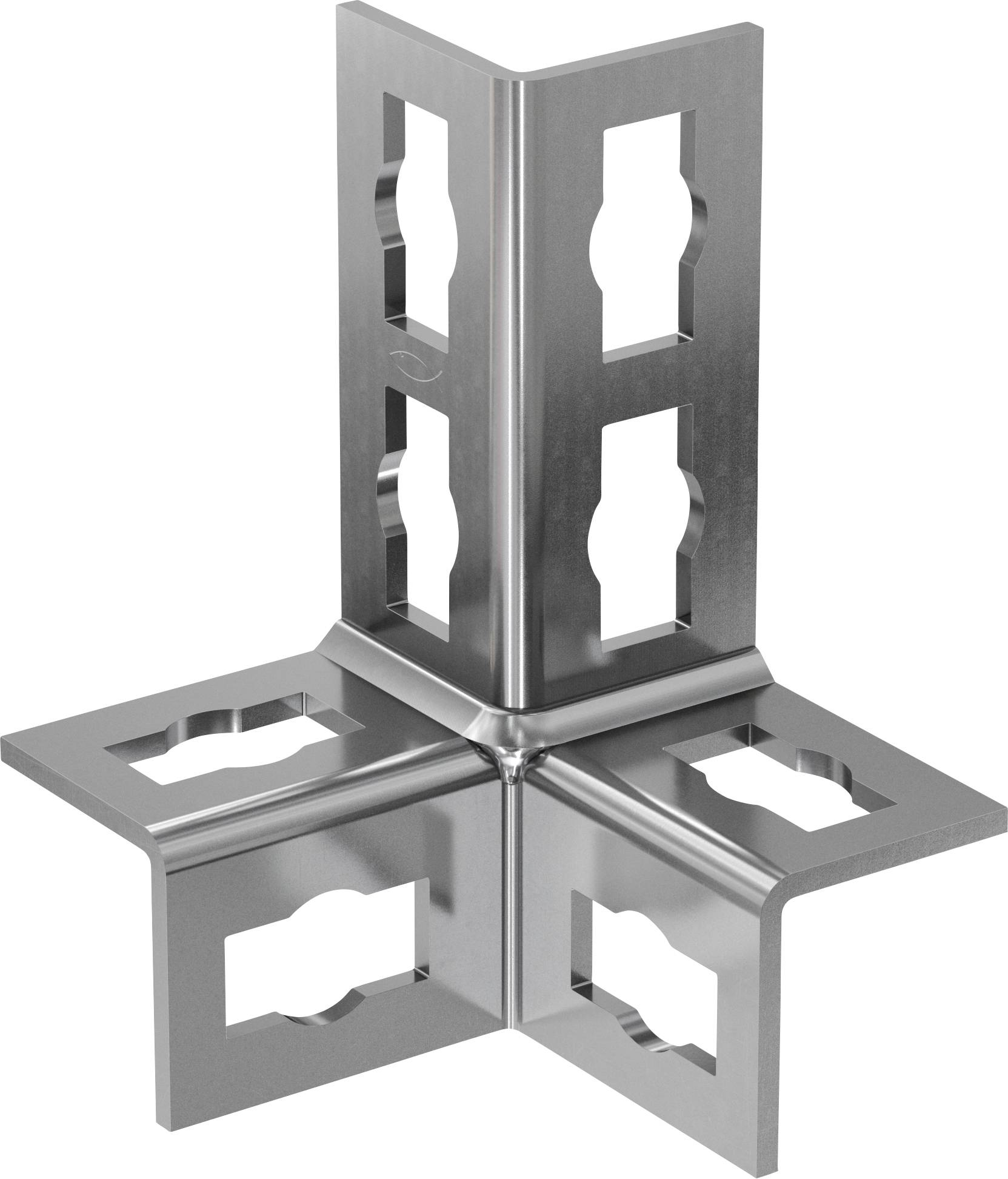 Eine Metallrohrschelle mit Gummiauskleidung wird gezeigt. Sie verfügt über einen gewindelten oberen Abschnitt zur Befestigung und einen Bolzen zum Anziehen.