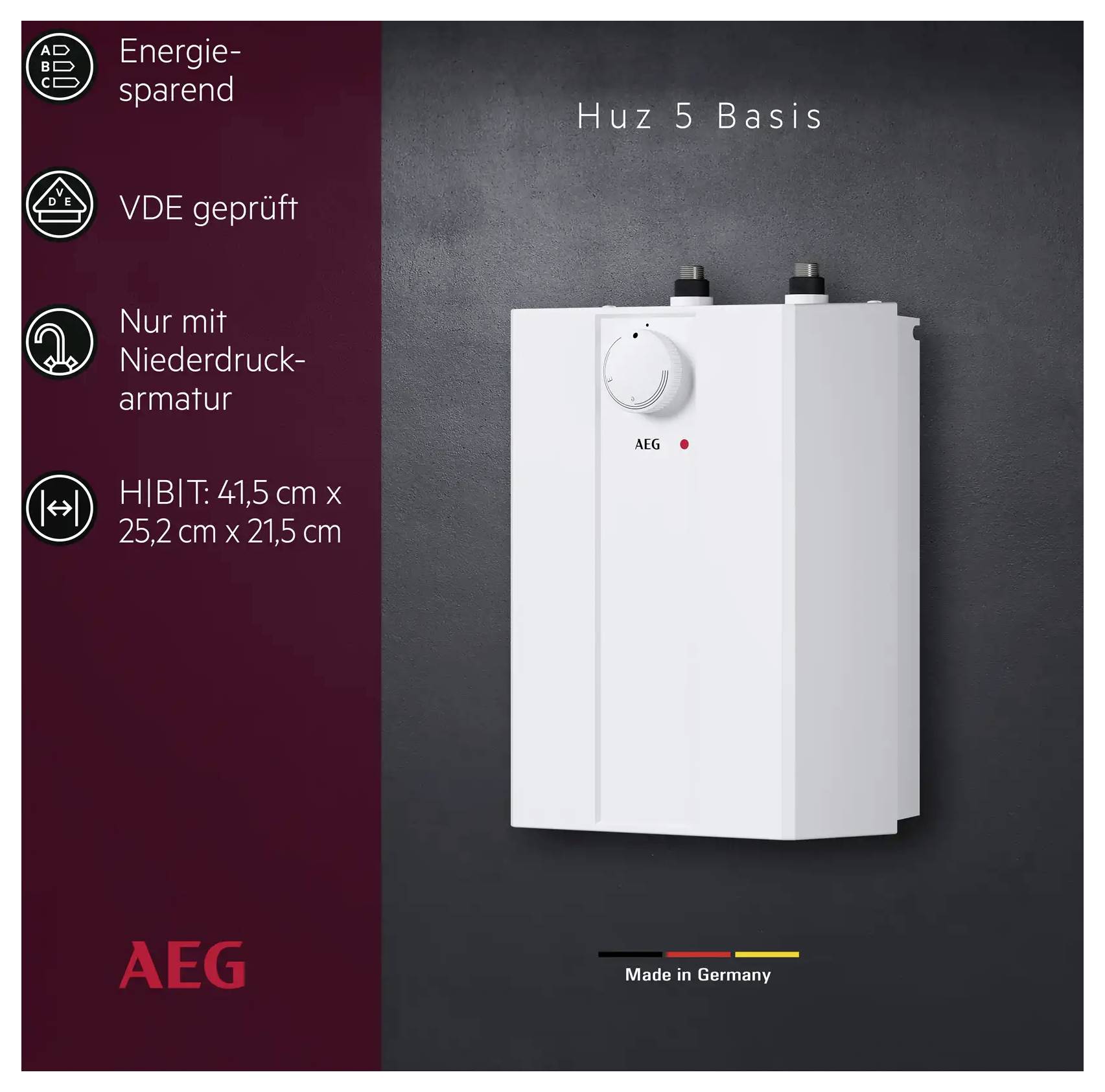 AEG 222162 Huz 5 Basis Kleinspeicher A (A+ - F)