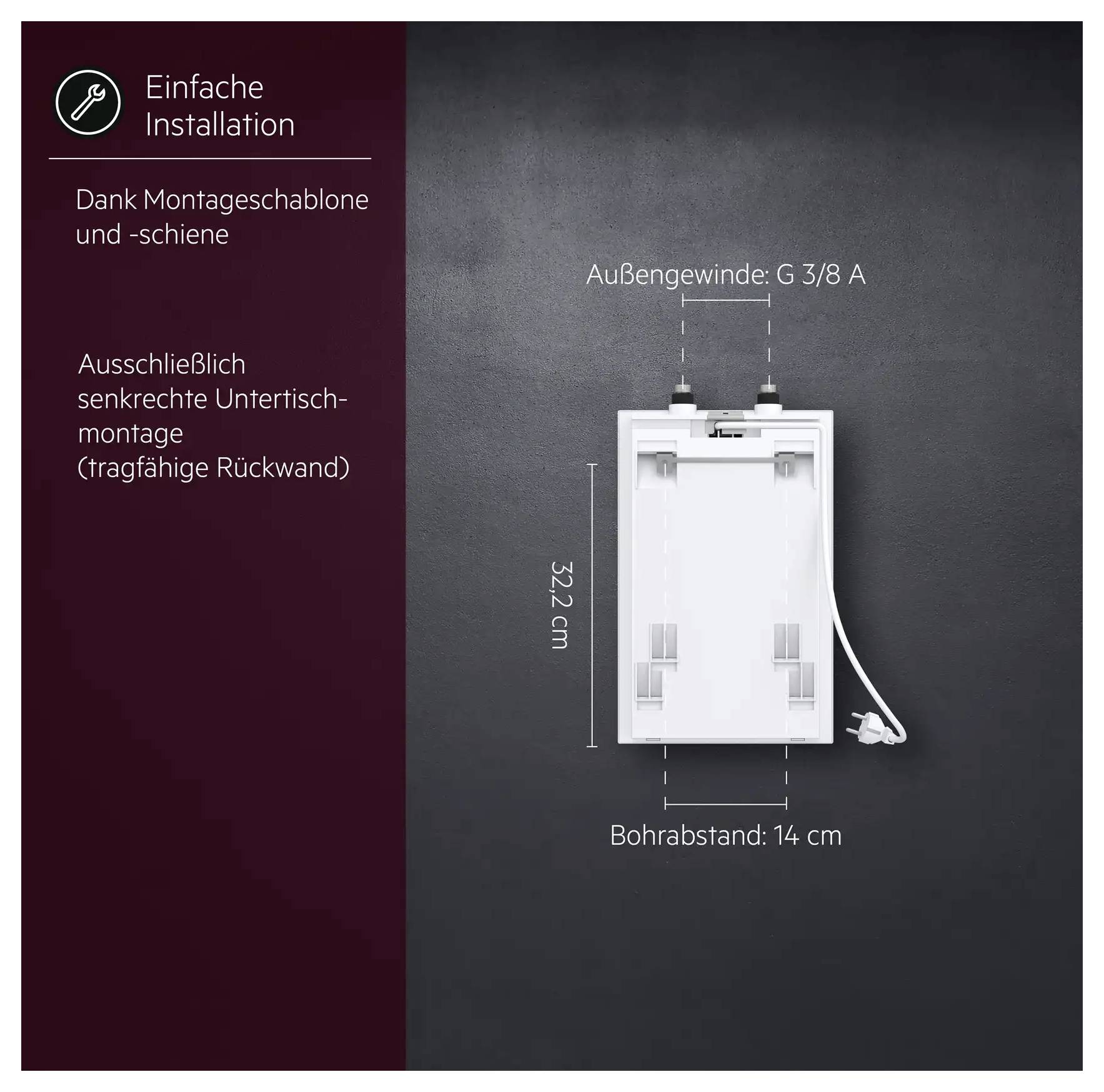 AEG 222162 Huz 5 Basis Kleinspeicher A (A+ - F)