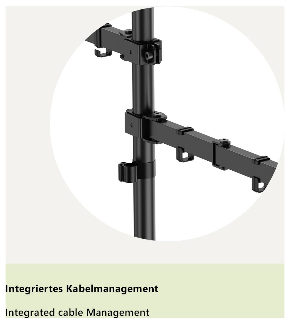 „Integriertes Kabelmanagement