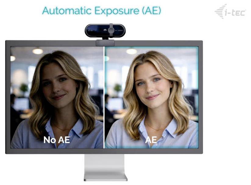 Ein Computermonitor zeigt einen Seite-an-Seite-Vergleich von 