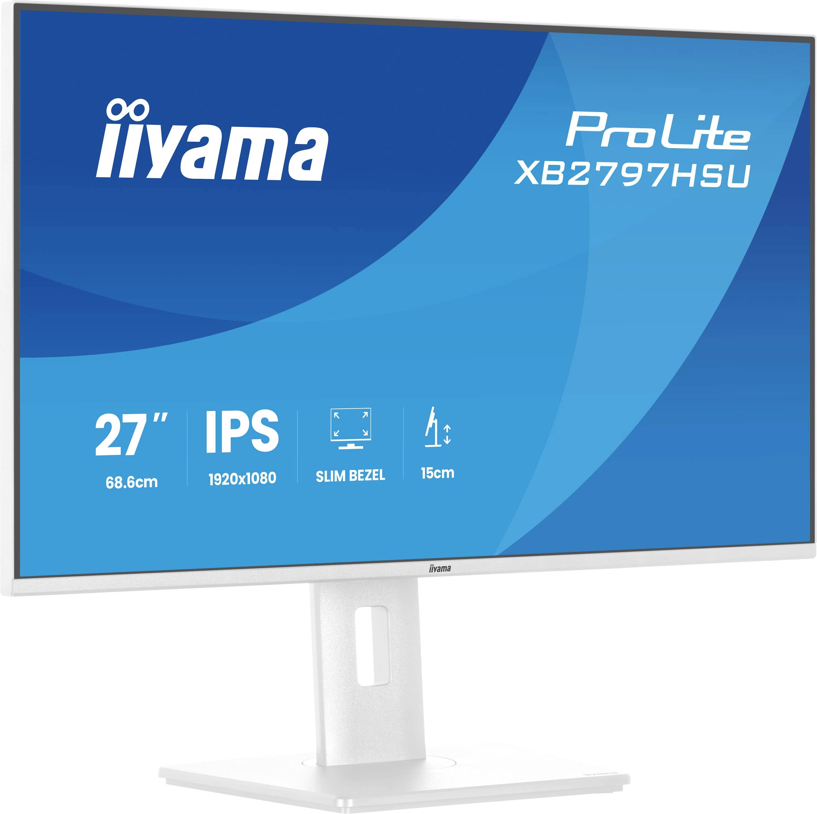 Ein Computermonitor mit der Aufschrift „iiyama ProLite XB2797HSU