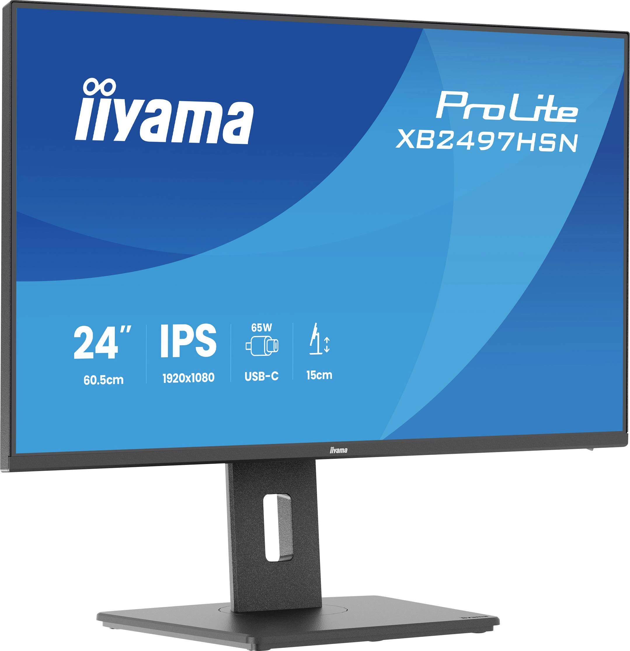 'Iiyama ProLite XB2497HSN Monitor' mit den folgenden Merkmalen: 24