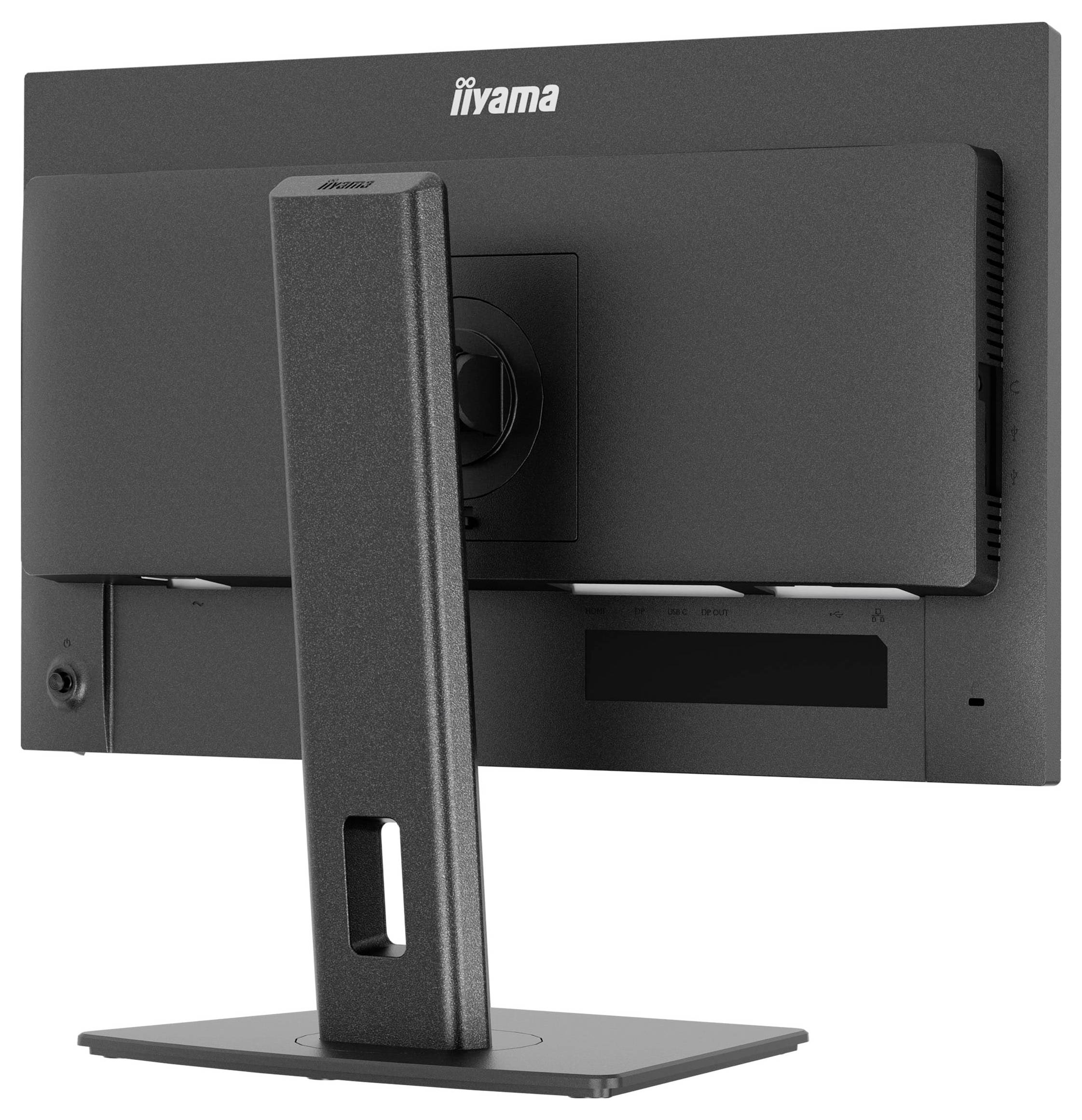 Ein Abschnitt eines Monitorbildschirms mit Spezifikationen: „27