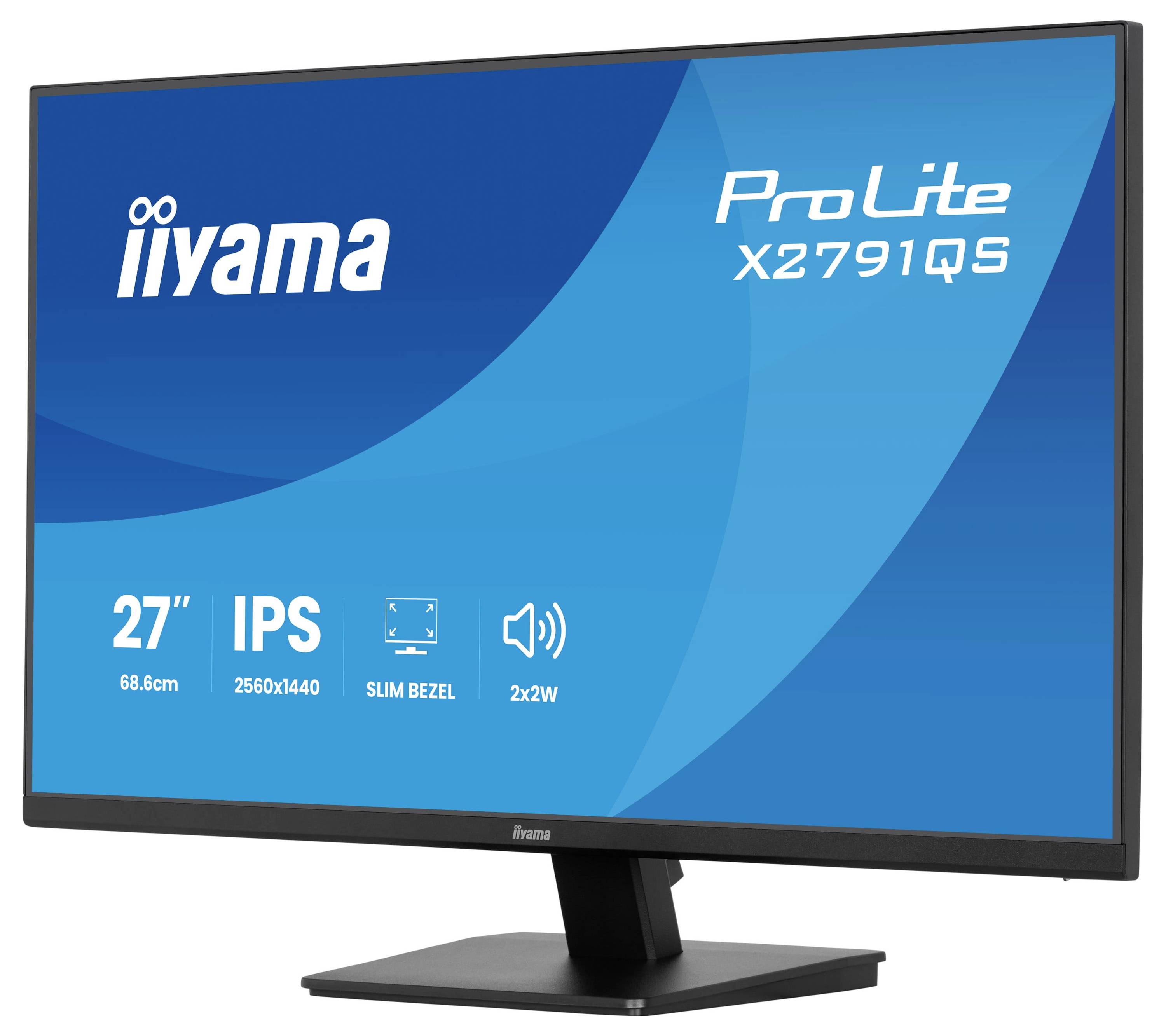 Ein 27-Zoll-Monitor, Modell „iiyama ProLite X2791QS