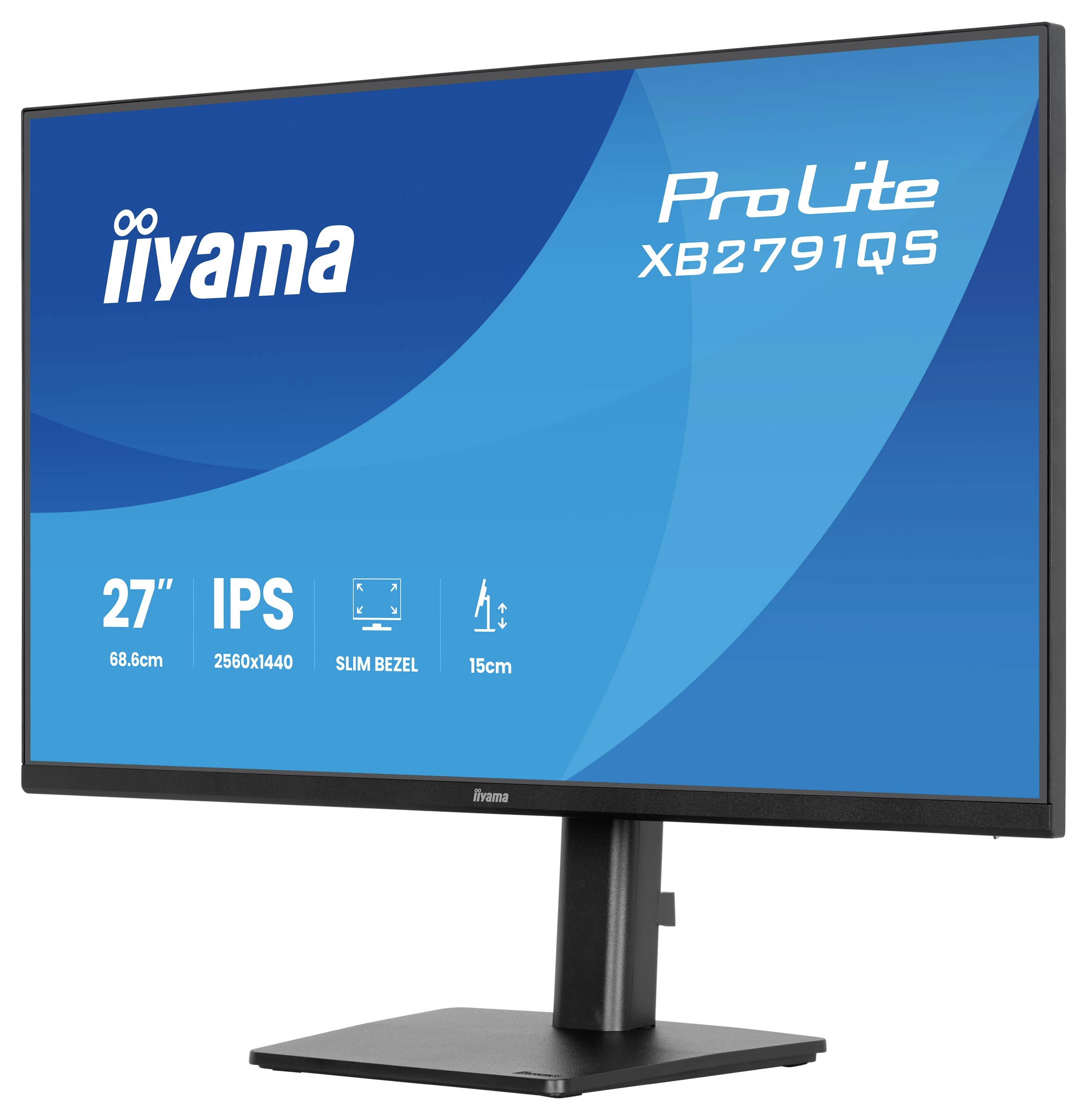 Monitor mit Anzeige „iiyama ProLite XB2791QS