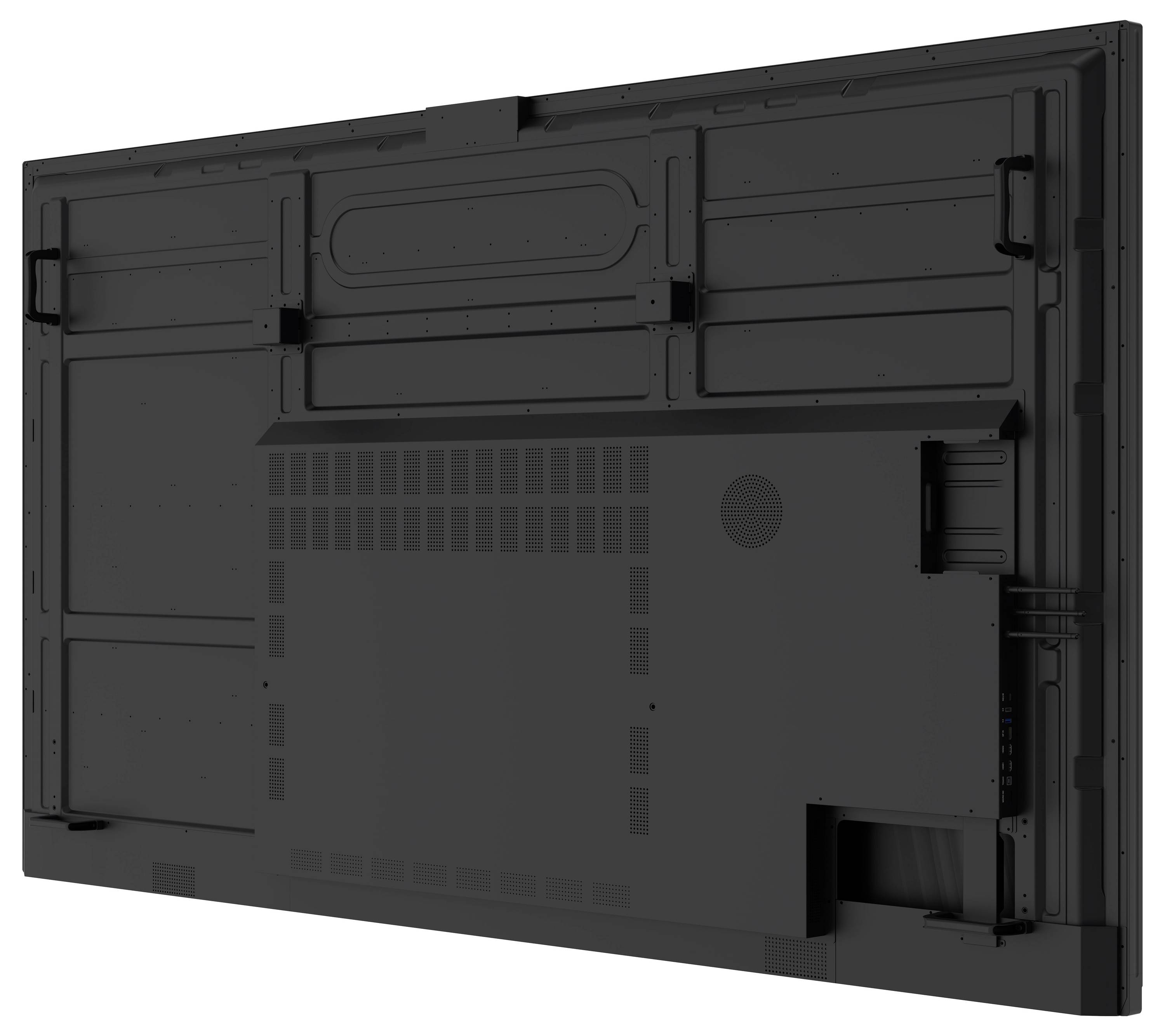 Ein weißer Computermonitor mit 