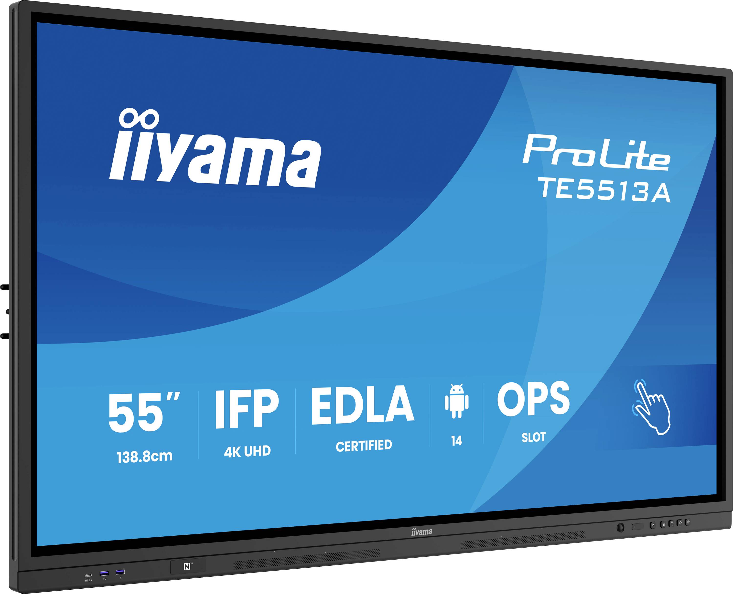 'iiyama ProLite TE5513A' interaktives Display mit folgenden Funktionen: 55