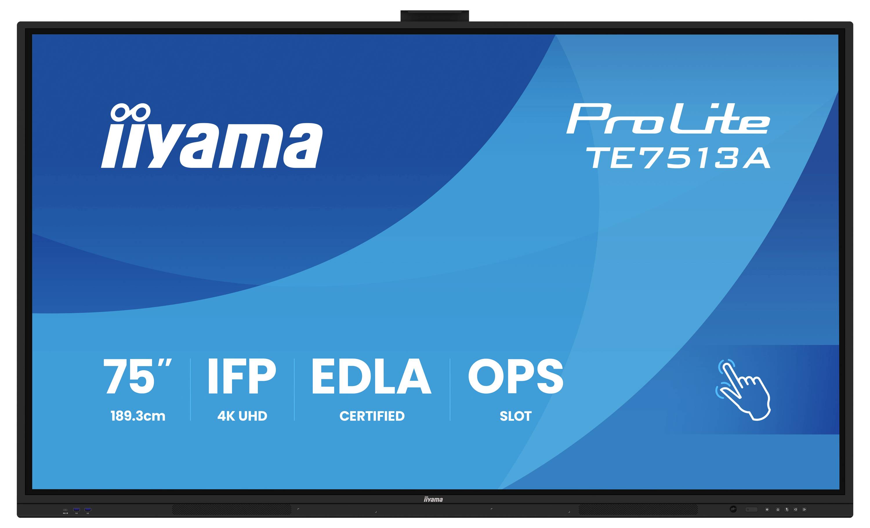 Iiyama Digital Signage Display EEK: G (A - G) 189.3cm 75 Zoll