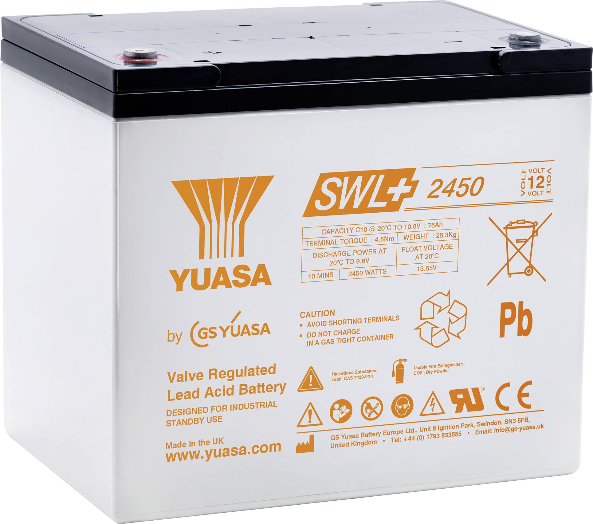 Blei-Säure-Batterie mit „YUASA