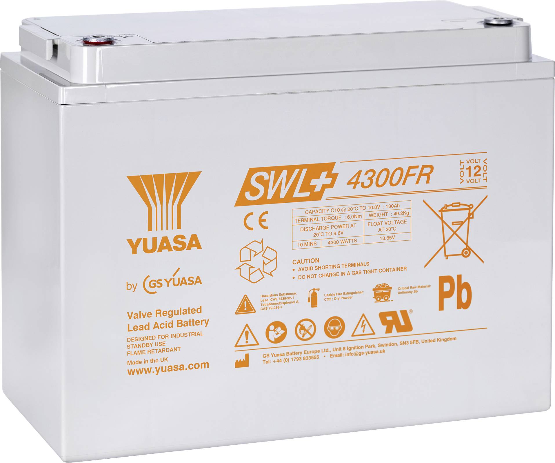 „Yuasa SWL 4300FR