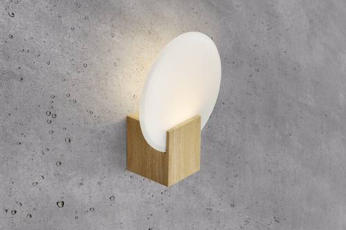 Nordlux Hester Holzfolie 2015391014 Wandleuchte EEK: F (A - G) LED Holz, Weiß
