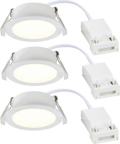 Nordlux 2510400101 Olea 3-Kit Einbauleuchte EEK: G (A - G) LED Weiß