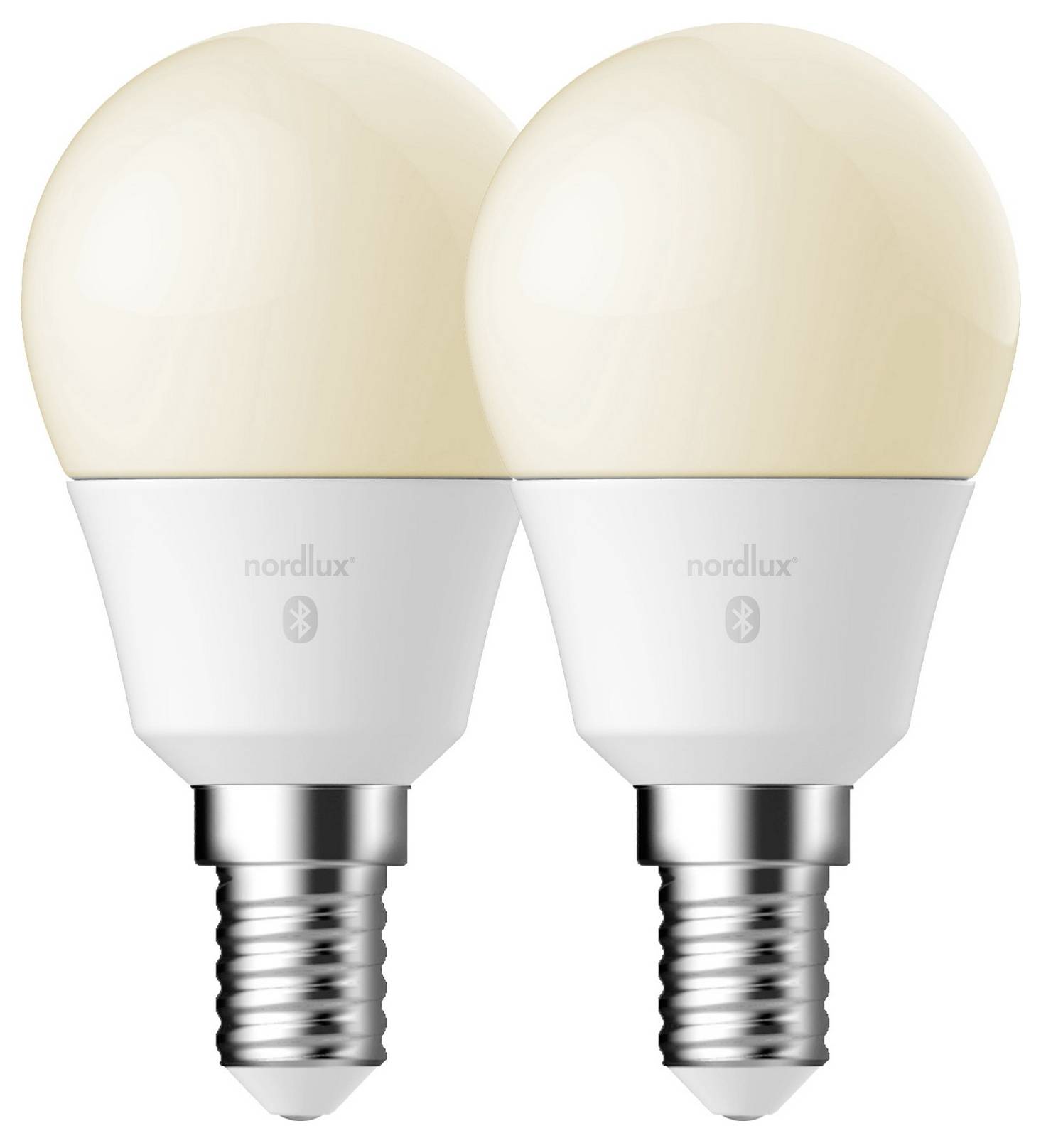 Zwei intelligente LED-Glühbirnen mit 