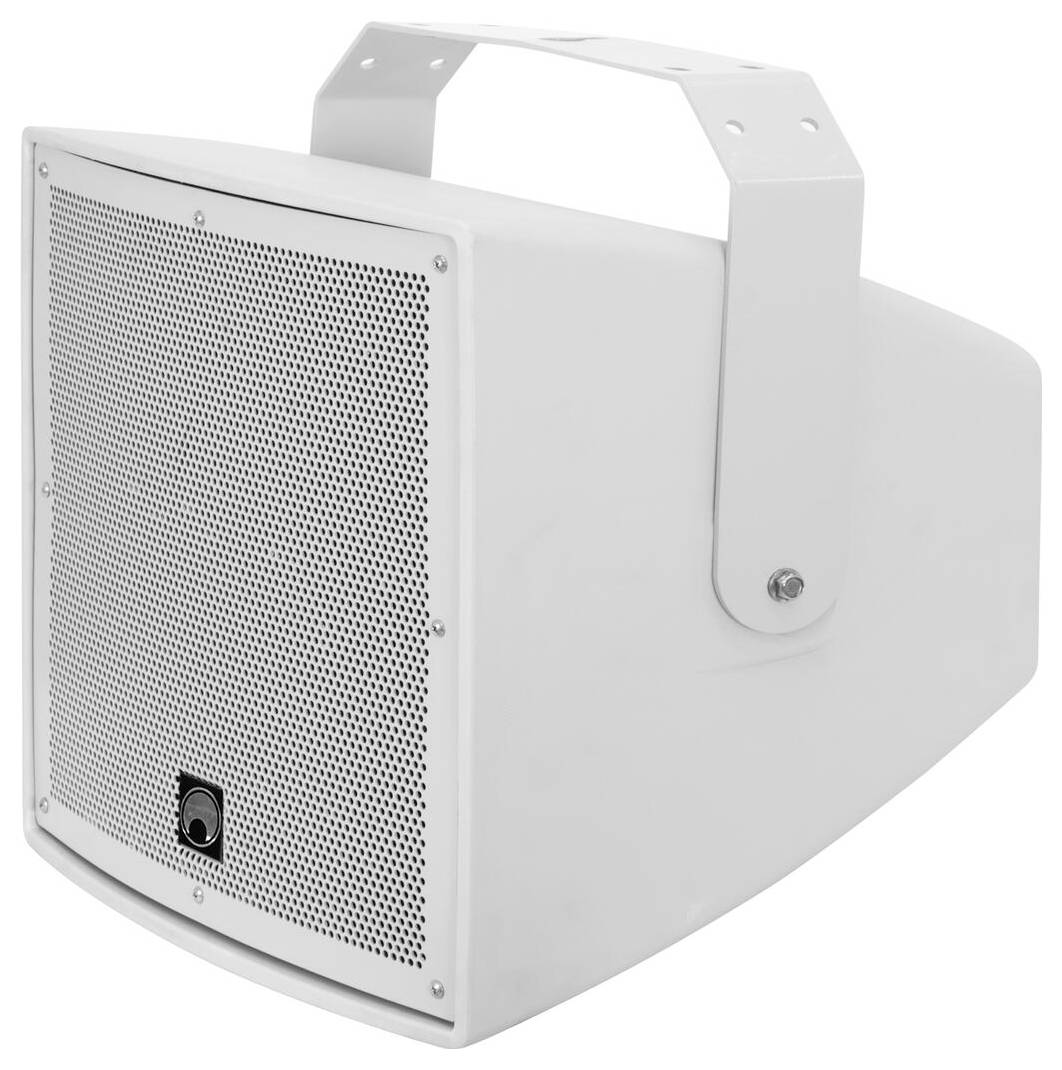 Omnitronic ODX-215T Außenlautsprecher 400W IP56 Weiß 1St.