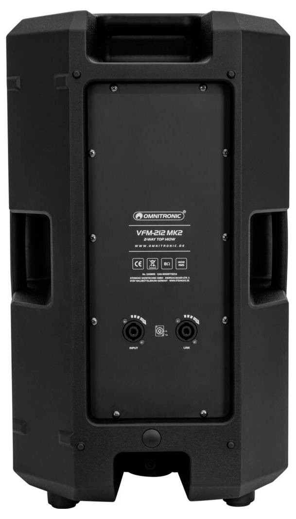 Omnitronic VFM-212 MK2 Passiver PA Lautsprecher 12 Zoll 140W 1St.