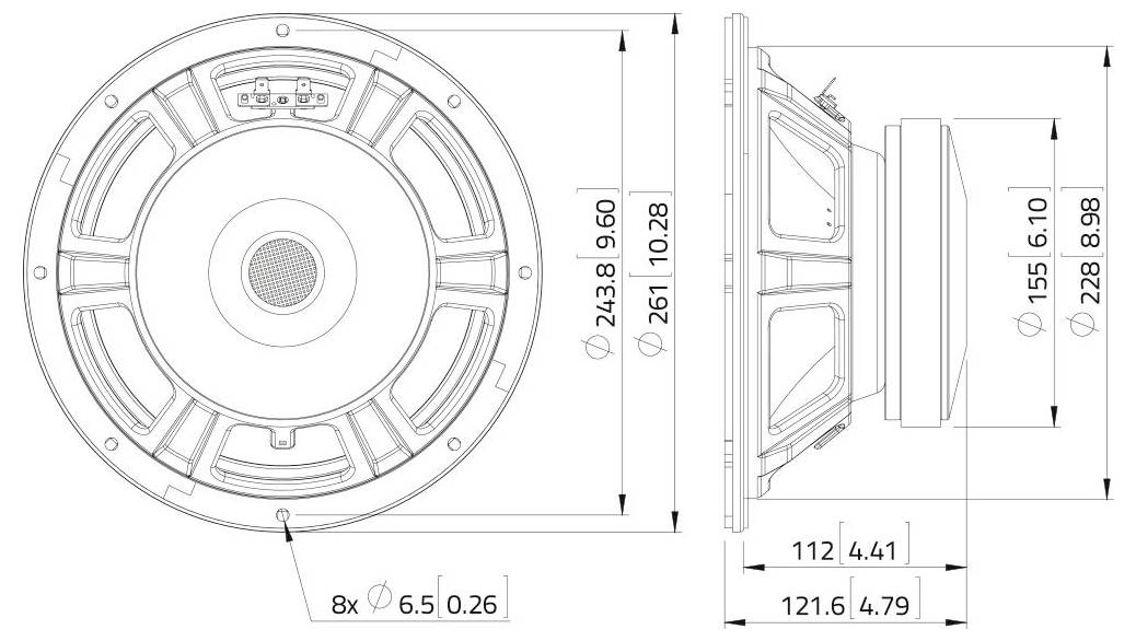 Ein schwarzer kabelloser Router von hinten betrachtet, mit Anschlüssen für Stromversorgung, WAN, LAN und einer Antenne auf der rechten Seite.