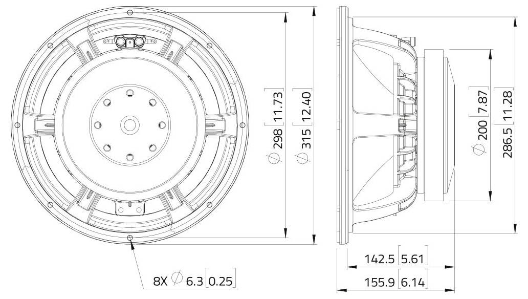 Das Bild zeigt die Rückseite eines Omnitronic-Geräts mit einem Audioeingans mit der Bezeichnung „INPUT