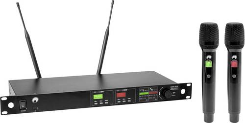 Omnitronic Funkmikrofon-Set UHF-602