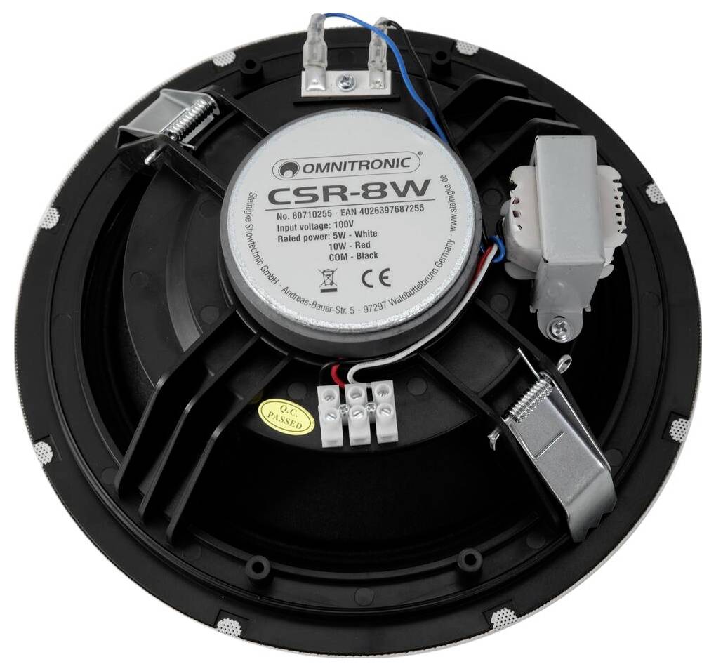 Deckeneinbaulautsprecher mit der Bezeichnung „CSR-8W