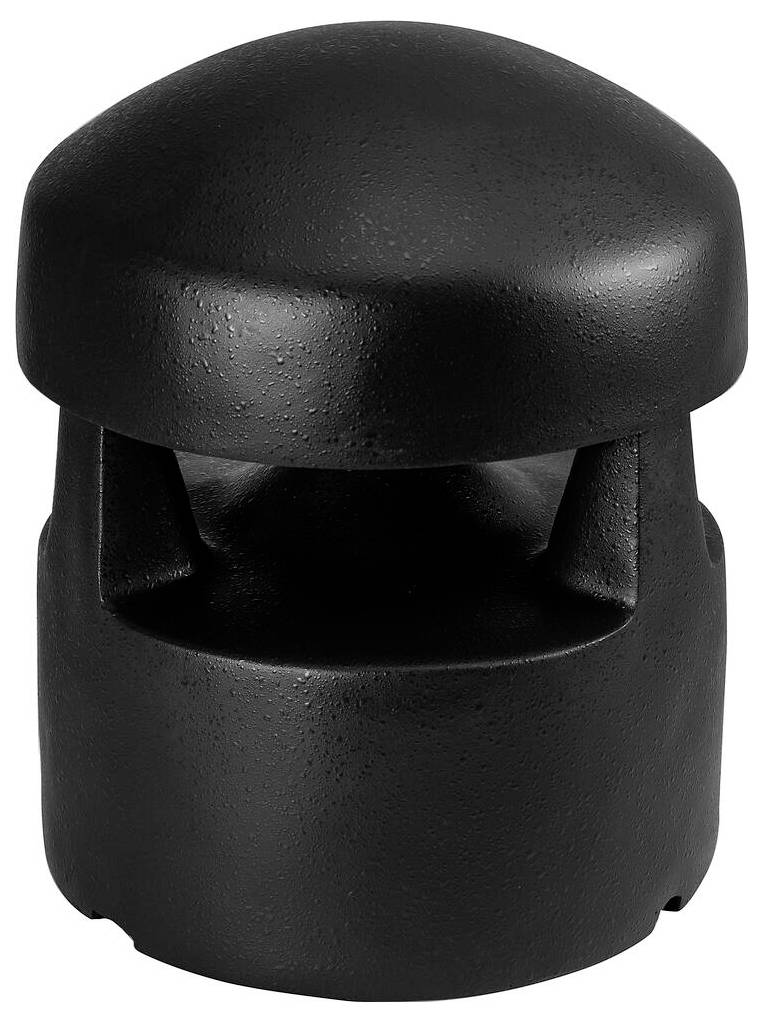 Ein großer, brauner, rechteckiger Flugkoffer mit Metallkanten und blauen Rädern, konzipiert für den sicheren Transport von Ausrüstung.