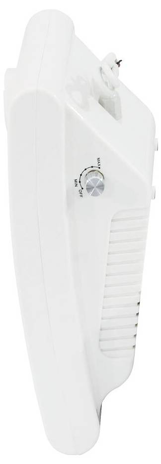 Ein schwarzes Metallgehäuse für Deckenleautsprecher mit Montageklammern, konstruiert für sichere Installation in kommerziellen Audiosystemen.