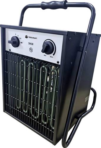 TOOLCRAFT TO-11189367 Bauheizer 9000 W Schwarz/Silber
