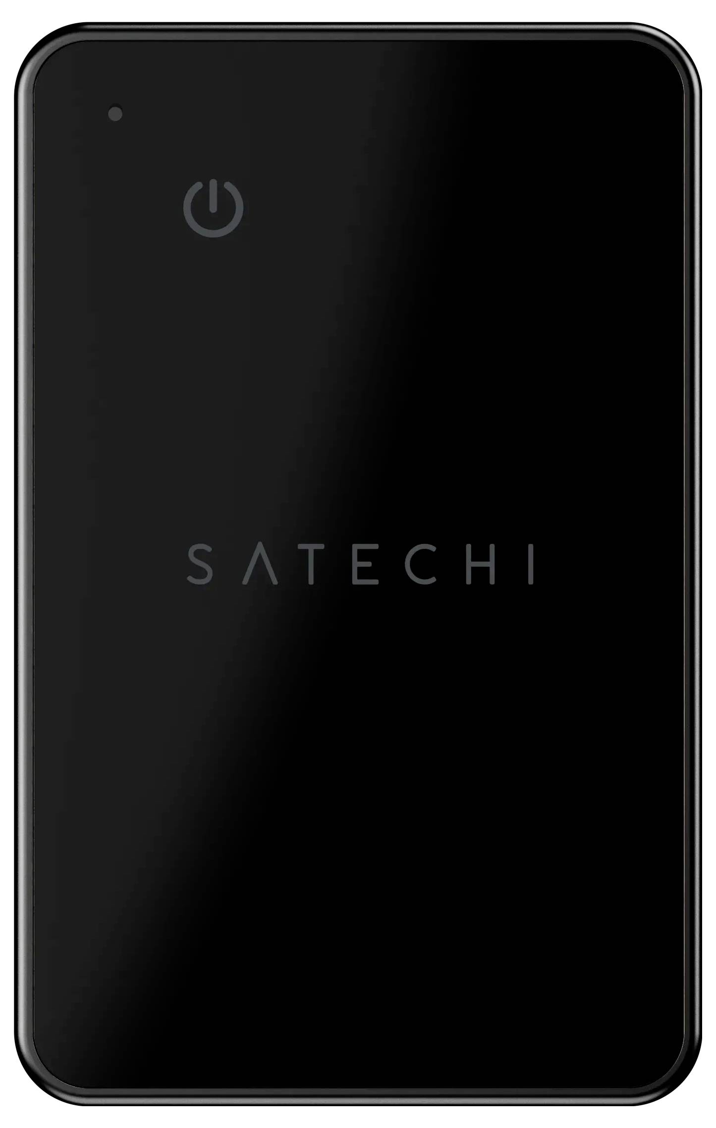 Seitenansicht eines Smartphones mit grauer metallischer Oberfläche, die die Kameralinsen und die Seitentasten deutlich an der Kante zeigt.