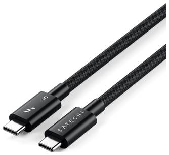 Satechi ST-YTB5100K Thunderbolt-Kabel 1m 120 Gbit/s Schwarz