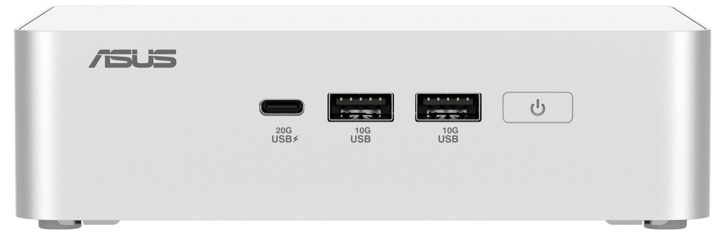 Ein schwarzes KI-Gerät mit einer gitterförmigen Front ist unten links mit „NVIDIA