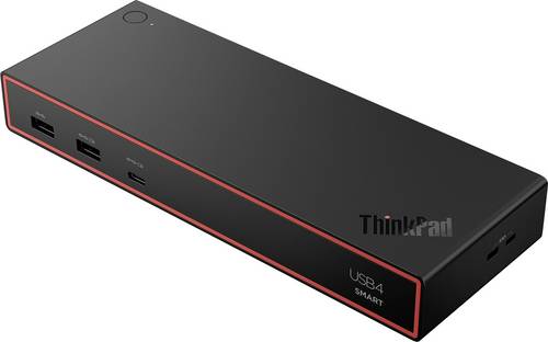 Lenovo ThinkPad USB4 Smart Dock 5500 Avec fil Noir - Lenovo ThinkPad